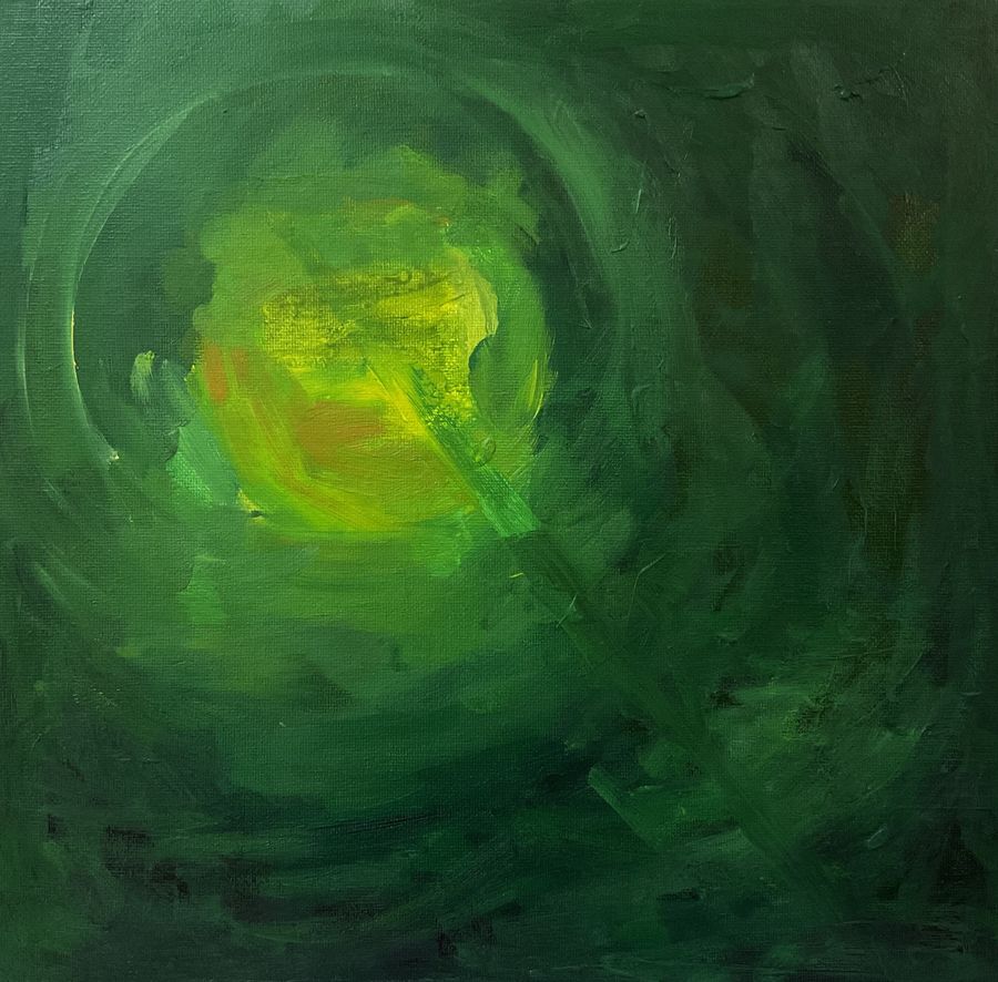 Abstract idk — абстрактная живопись, работа 4