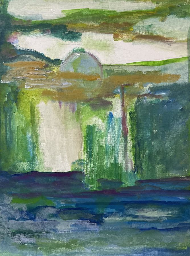 Abstract idk — абстрактная живопись, работа 5
