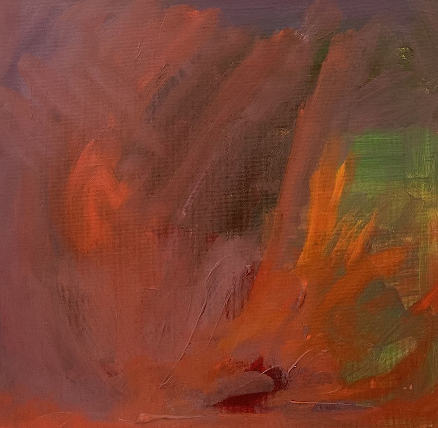 Abstract — абстрактная живопись, работа 2