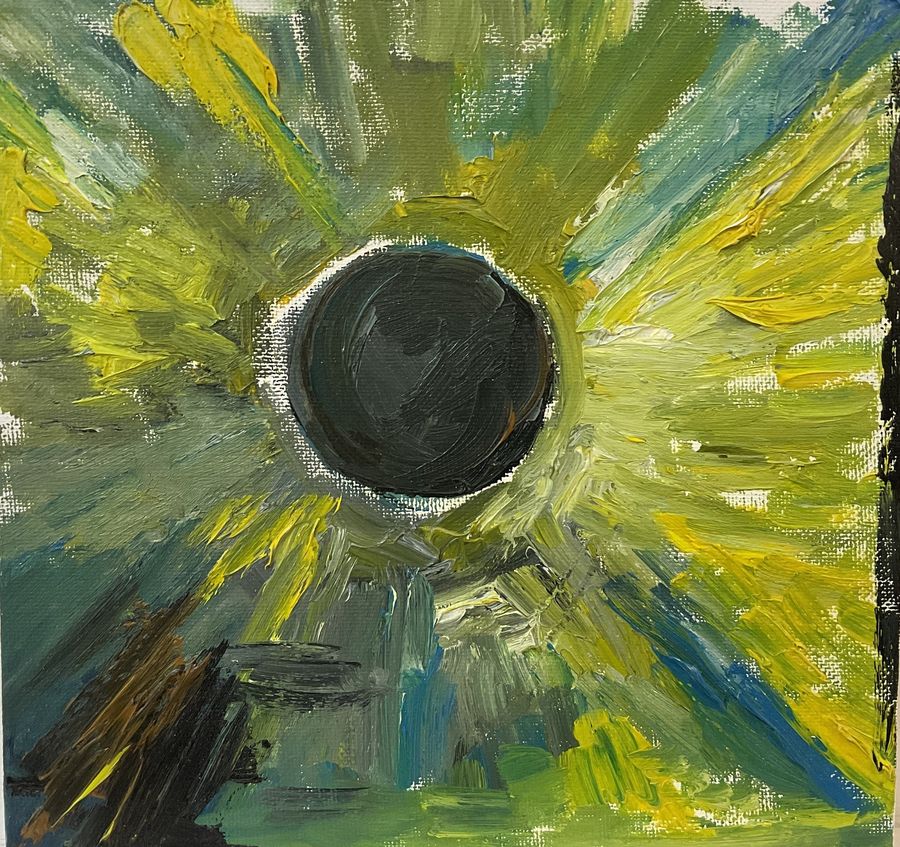 Abstract — абстрактная живопись, работа 4