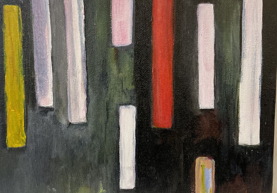 Abstract — абстрактная живопись, работа 6