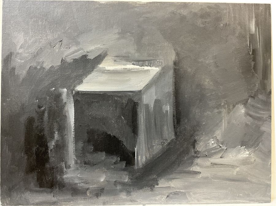 Abstract — абстрактная живопись, работа 16