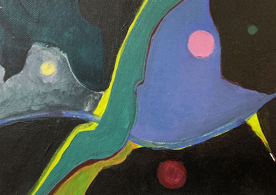 Abstract — абстрактная живопись, работа 29