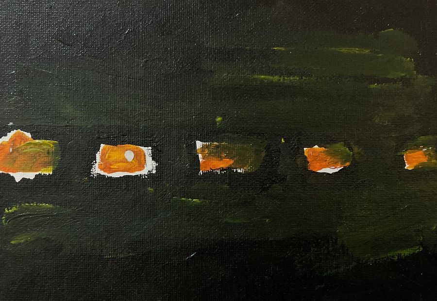 Abstract — абстрактная живопись, работа 33