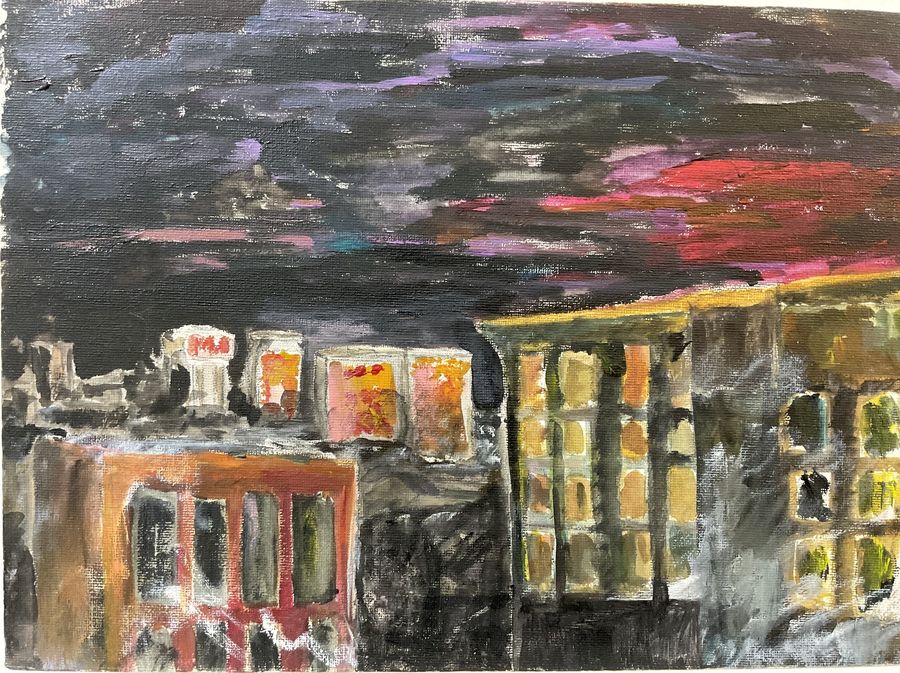 Cityscapes — городской пейзаж, работа 1