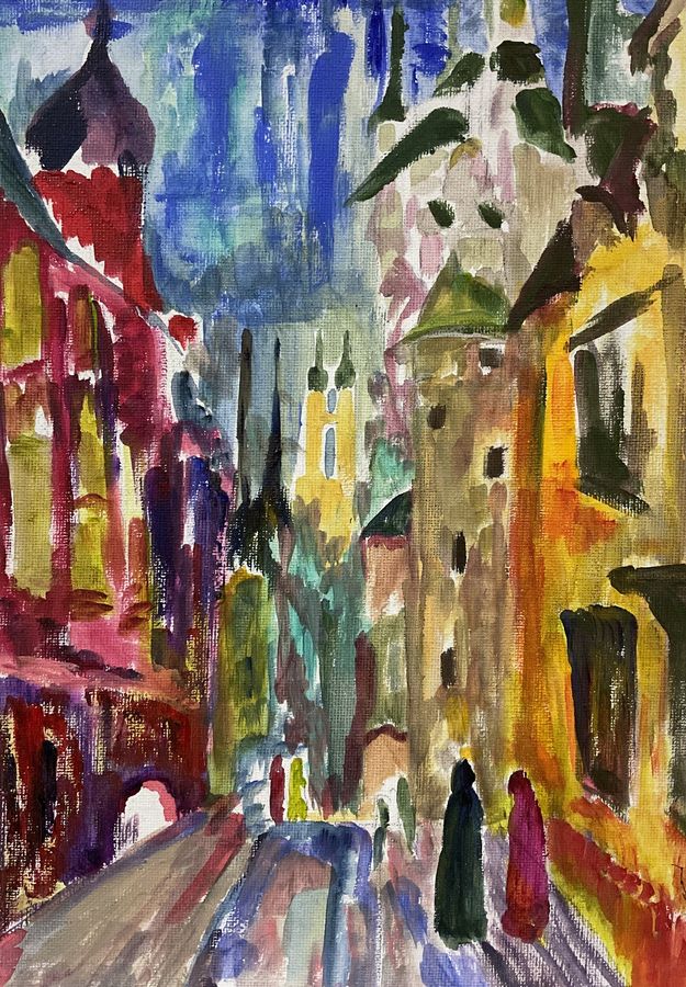 Cityscapes — городской пейзаж, работа 2