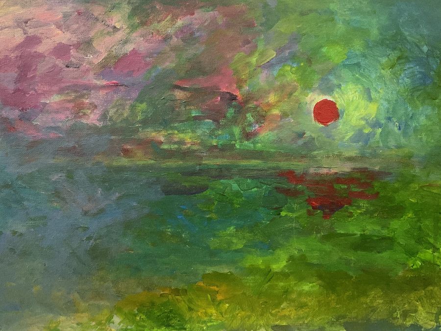 Landscapes Abstract — абстрактный пейзаж, работа 1