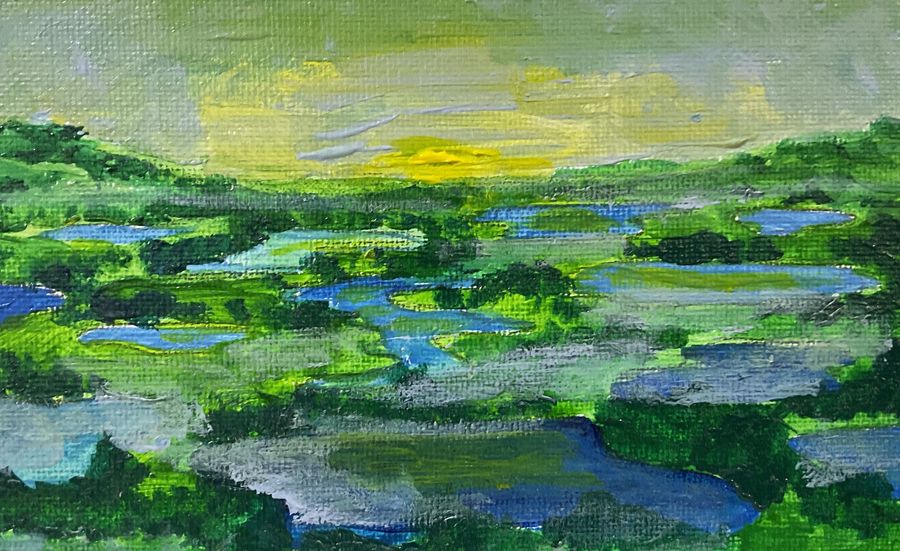 Landscapes Detailed — детальный пейзаж, работа 14