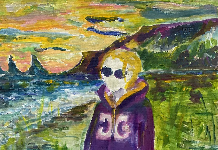 Self Portrait — автопортрет, работа 1