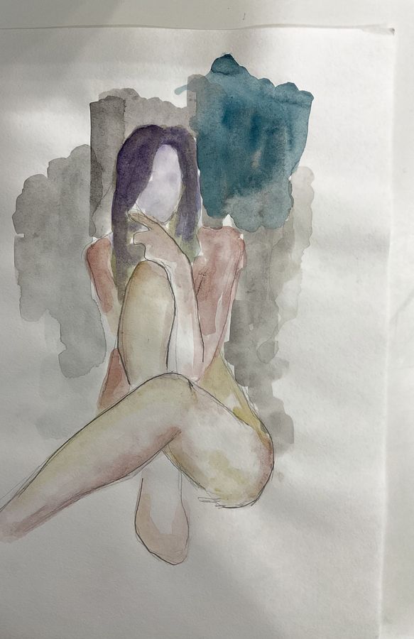 Self Portrait — автопортрет, работа 4