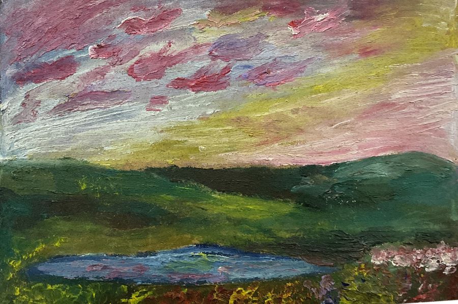 Sunsets — закат, работа 2
