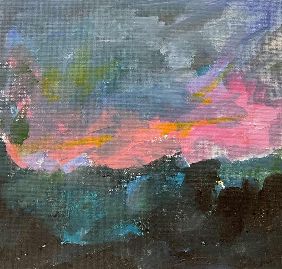 Sunsets — закат, работа 7