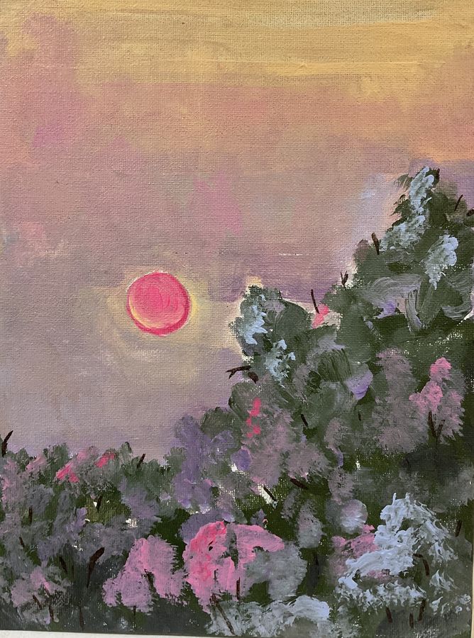 Sunsets — закат, работа 8