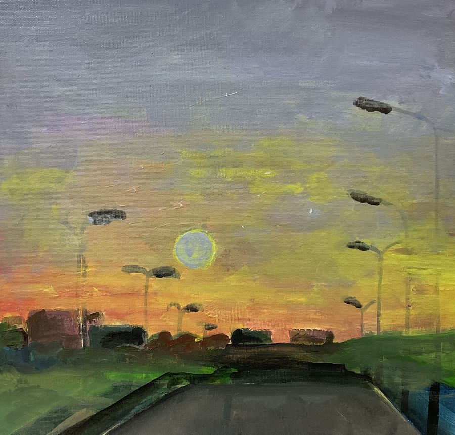 Sunsets — закат, работа 9