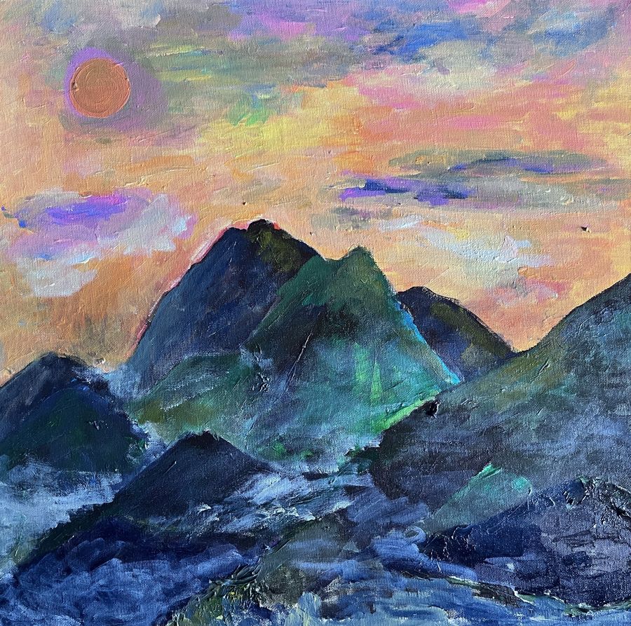 Sunsets — закат, работа 13